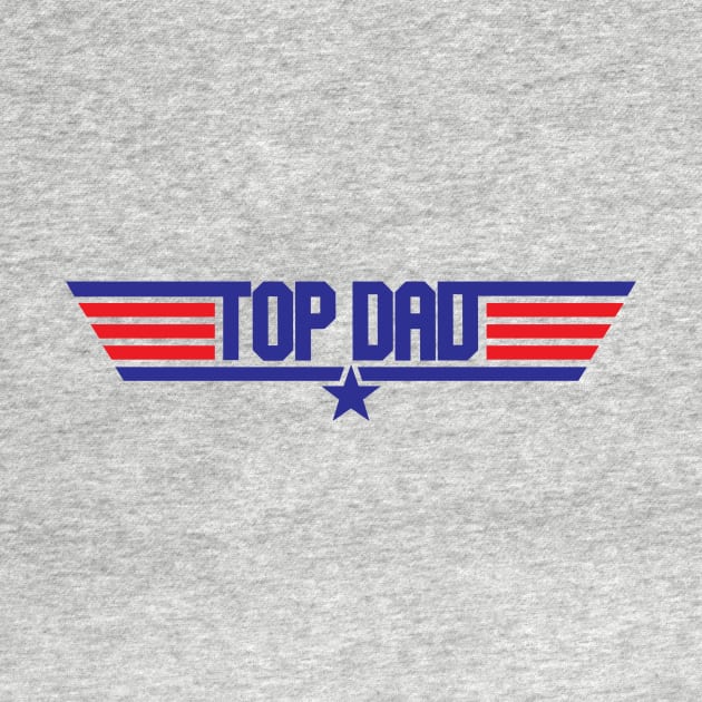 Top Dad Top Gun Logo by Rebus28